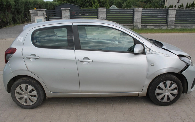 Peugeot 108 cena 15900 przebieg: 120413, rok produkcji 2015 z Przecław małe 56